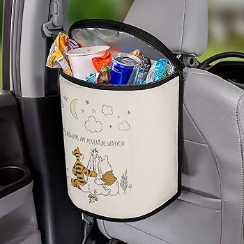 Amazon.co.jp: 車用ゴミ箱 くまのプーさん 車載ごみ箱 車用品 車